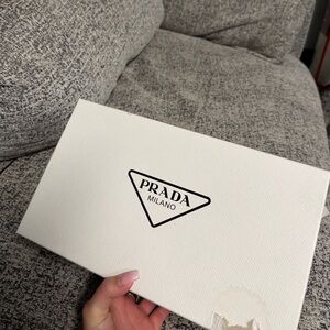 Prada Logo Pink Slides